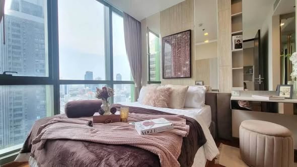 bedroom of WISH Signature Midtown Siam (วิช ซิกเนเจอร์ มิดทาวน์ สยาม)