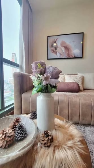 living room of WISH Signature Midtown Siam (วิช ซิกเนเจอร์ มิดทาวน์ สยาม)
