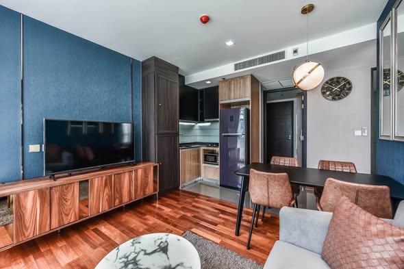 living room of WISH Signature Midtown Siam (วิช ซิกเนเจอร์ มิดทาวน์ สยาม)