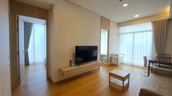 bedroom and living room and room interior of Wyndham Garden Bangkok Sukhumvit 42