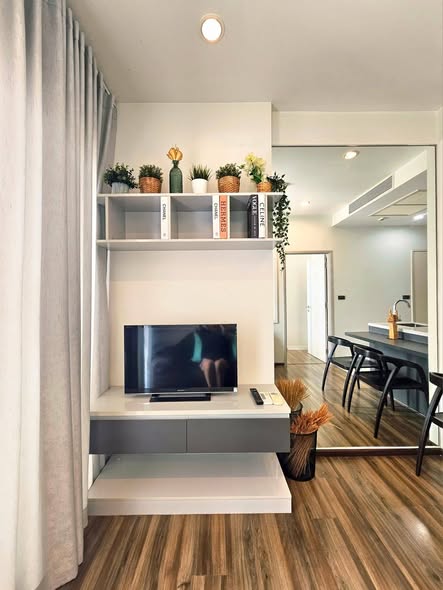 living room and room interior of WYNE by Sansiri