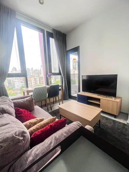 living room and bedroom of XT Ekkamai