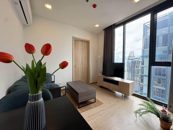 bedroom and living room of XT Phayathai