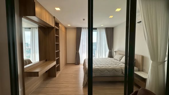 bedroom and room interior of XT Phayathai