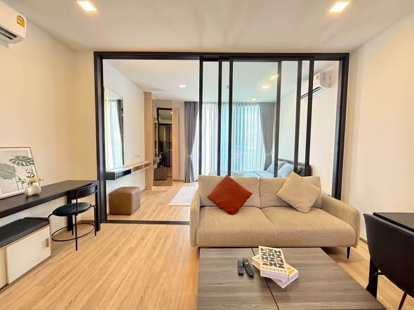 living room and bedroom and room interior of XT Phayathai