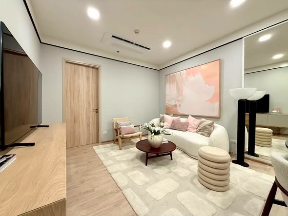 living room and room interior of XT Phayathai