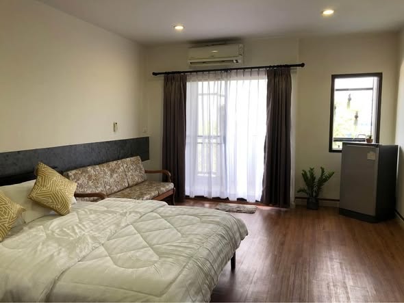 bedroom of 103 Central condominium