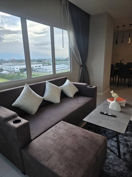 living room and bedroom of 103 Condominium