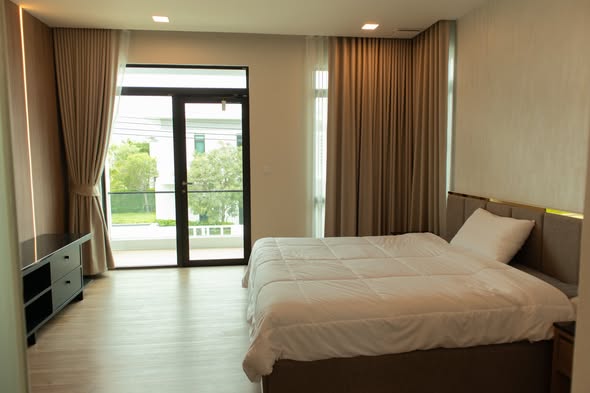 bedroom and room interior of มัณฑนา บางนา กม.15 | MANTANA Bangna km. 15