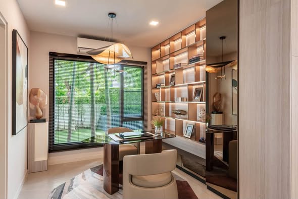 living room and room interior of มัณฑนา บางนา กม.15 | MANTANA Bangna km. 15