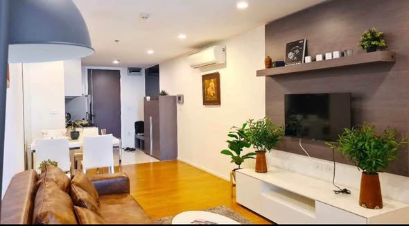 living room of 15 Sukhumvit Residences