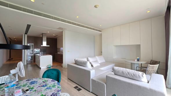 bedroom and living room and room interior of 185 Rajadamri