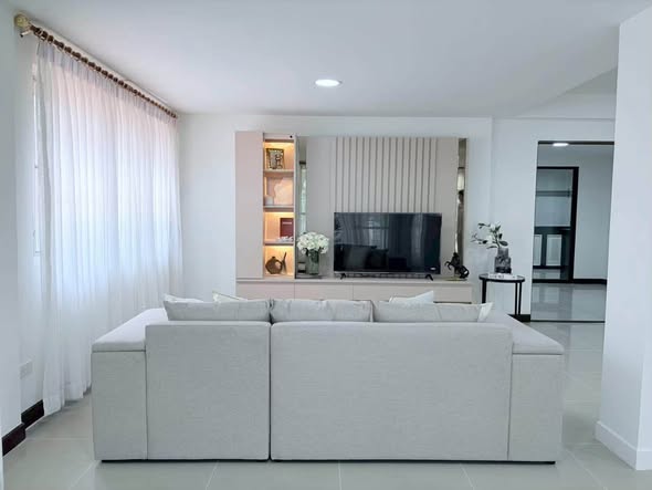 living room of บ้านเดี่ยว 2 ชั้น อยู่อาศัย (อุปกรณ์ สาธิตAerodynamics)