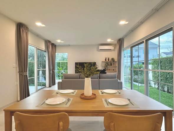 room interior of หมู่บ้านดีพร้อม 2 แปลงยาว ตลาดบางบ่อ