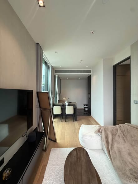 living room and bedroom of 28 Chidlom