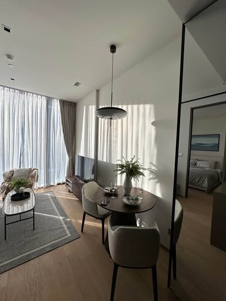 living room and bedroom of 28 Chidlom