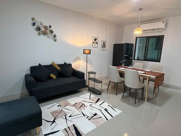 bedroom and living room of พลีโน่ สุขุมวิท-บางนา 3 Pleno Sukhumvit-Bangna 3