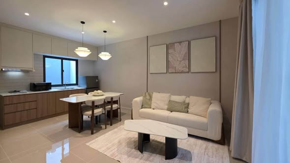 living room of พลีโน่ สุขุมวิท-บางนา 3 Pleno Sukhumvit-Bangna 3