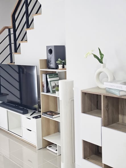 living room and room interior of พลีโน่ สุขุมวิท-บางนา 3 Pleno Sukhumvit-Bangna 3