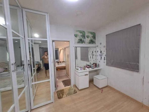 bedroom and room interior of พฤกษาทาวน์ เน็กซ์ ลอฟท์ บางนา กม.5 (Pruksatown Next Loft Bangna KM.5)