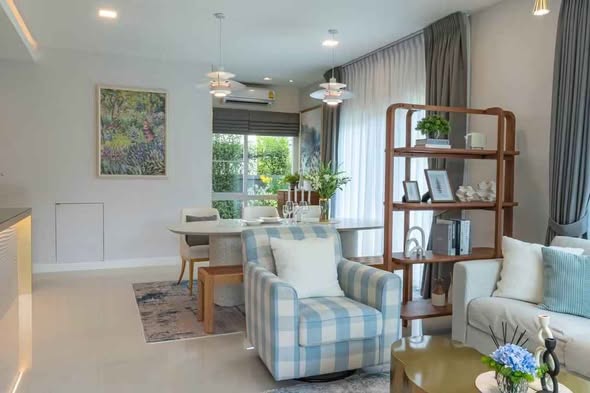 living room of มัณฑนา บางนา กม 7