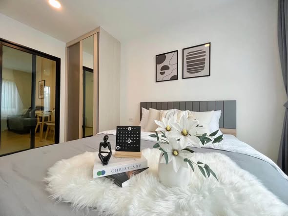 bedroom of ชีวาทัย ฮอลล์มาร์ค ลาดพร้าว – โชคชัย 4 (เฟส 2)
