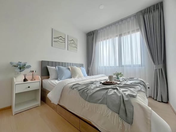 bedroom of ชีวาทัย ฮอลล์มาร์ค ลาดพร้าว – โชคชัย 4 (เฟส 2)