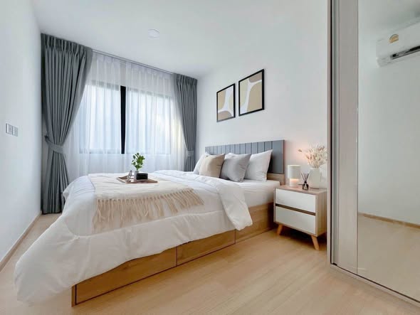 bedroom of ชีวาทัย ฮอลล์มาร์ค ลาดพร้าว – โชคชัย 4 (เฟส 2)