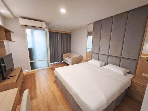 bedroom of ไอเฮ้าท์คอนโดพระราม9-เอกมัย(ตึกA)