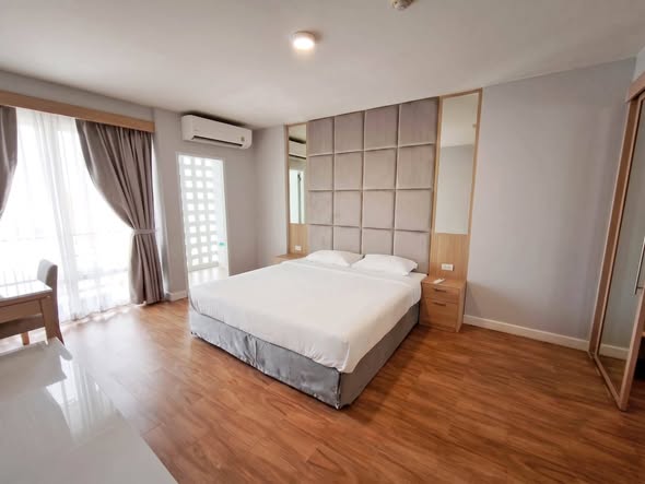 bedroom of ไอเฮ้าท์คอนโดพระราม9-เอกมัย(ตึกA)
