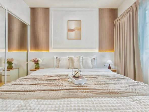 bedroom of A Space ID Asok-Ratchada