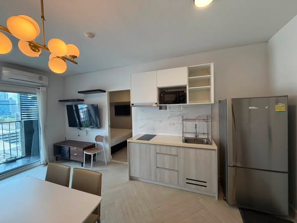 kitchen of A Space ID Asok-Ratchada