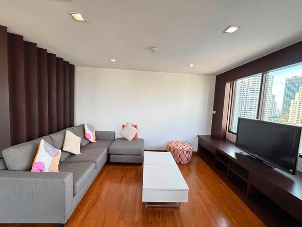 living room and bedroom of Acadamia Grand Tower