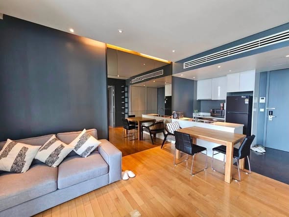 living room of AEQUA Residence Sukhumvit 49 dad no3