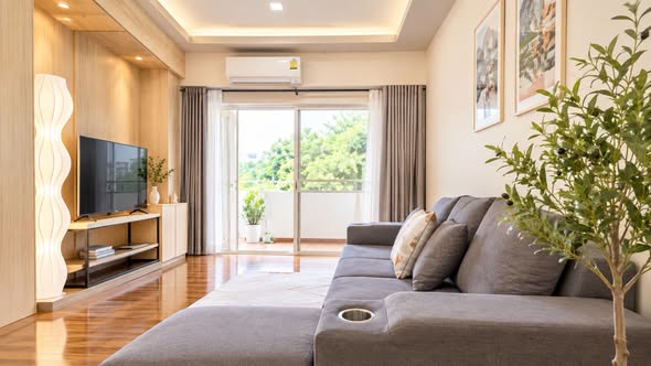 living room and bedroom of All Property Chiangmai