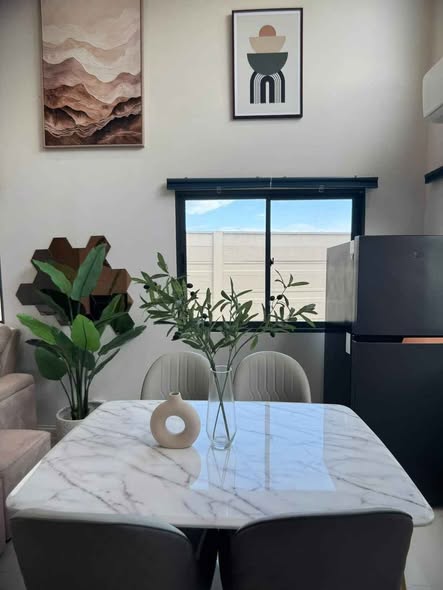 living room and room interior of Altitude Kraf Bangna