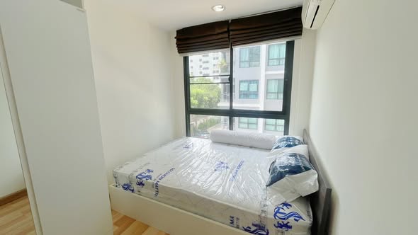 bedroom of Apool Condo