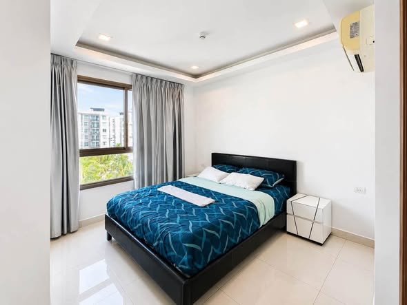 bedroom of Arcadia Beach Resort Condominium