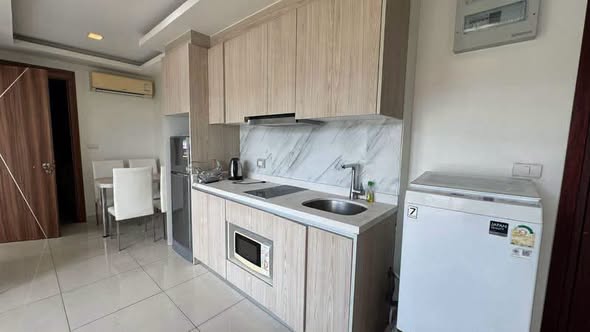 bedroom of Arcadia Beach Resort Condominium