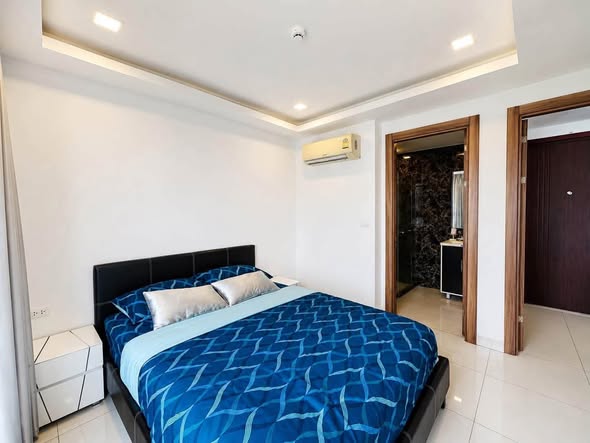 bedroom of Arcadia Beach Resort Condominium