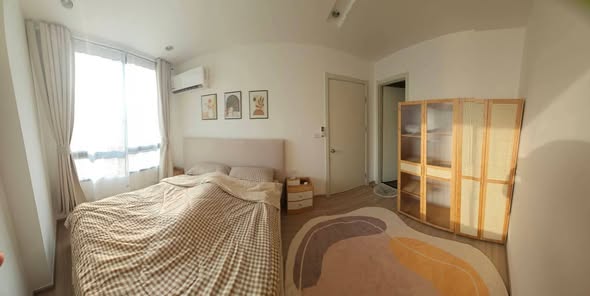 bedroom of Artemis Sukhumvit 77