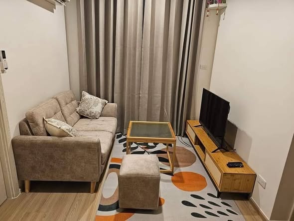 living room and bedroom of Artemis Sukhumvit 77