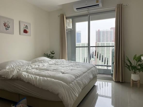 bedroom of ASAKAN Tower Srinagarindra