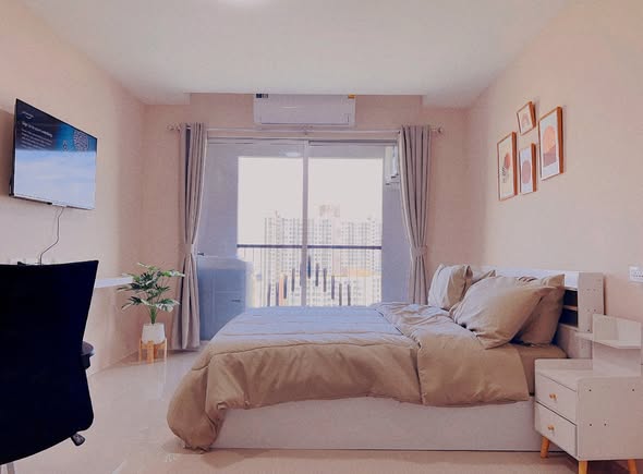 bedroom of ASAKAN Tower Srinagarindra