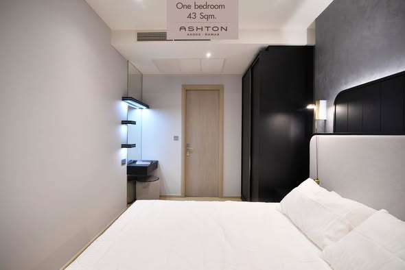 bedroom of ASHTON Asoke – Rama 9