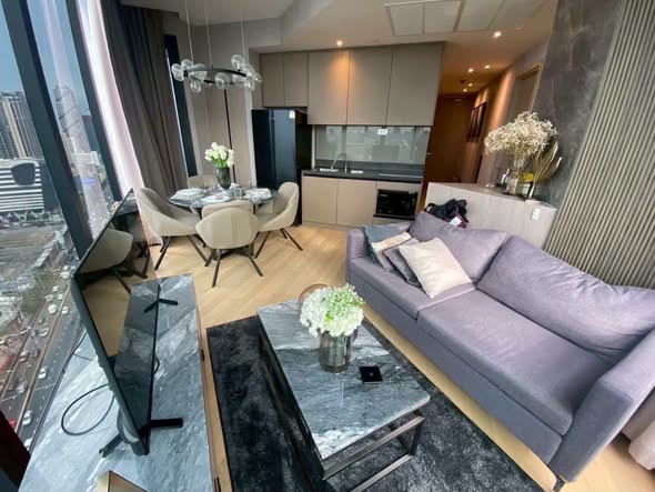 living room of ASHTON Asoke – Rama 9