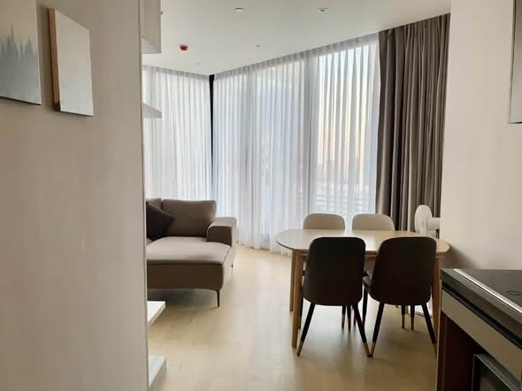 living room and room interior of ASHTON Asoke – Rama 9