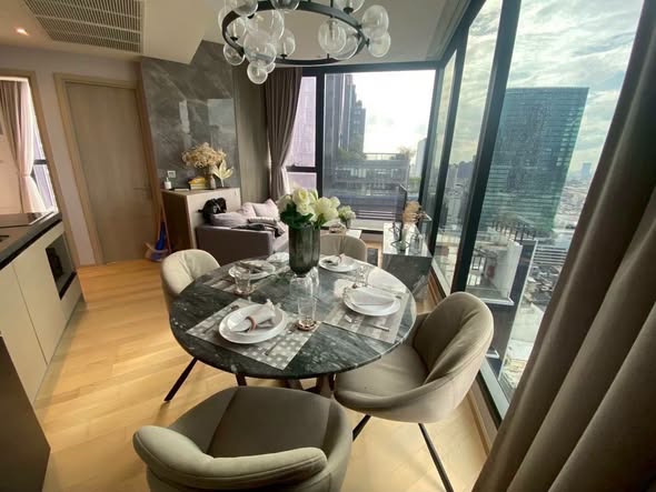 living room and room interior of ASHTON Asoke – Rama 9