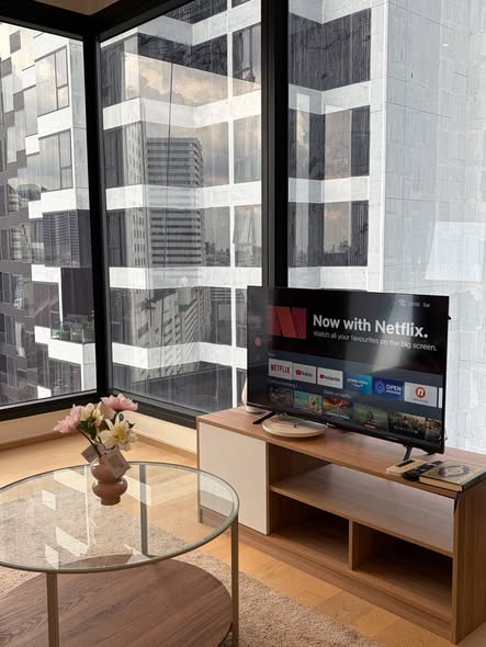 living room and room interior of ASHTON Asoke – Rama 9