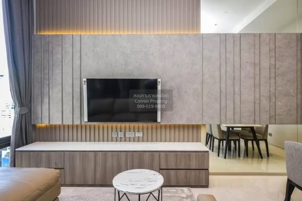 living room and room interior of Ashton Silom